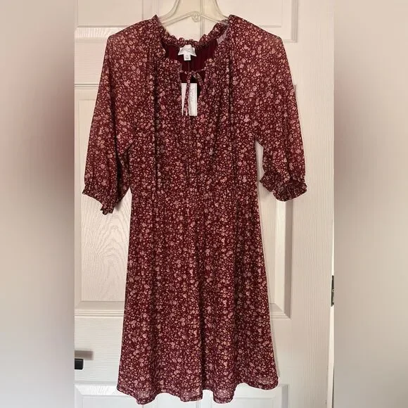 Morgan Taylor Boho Style MIDI Dress - Picture 1 of 8